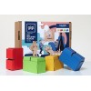 Gigi BLOKS Bloc de Construction en Carton XXL pour Enfant - 60 Emboîtables et Empilables Brique de Construction Enfant - Robu