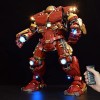 Soshu Kit de LED pour Lego 76210 Hulkbuster, Kit d’éclairage Compatible avec Lego 76210 - Non Inclut Jeu de Construction