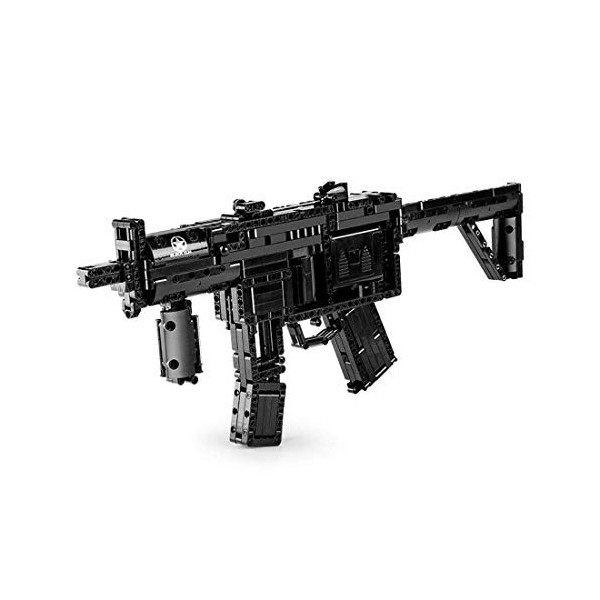 MERK Technic Pistolet Blocs de Construction - Fusil MP5 avec Balles - Jeu de Construction pour Enfants Adultes - Compatible a