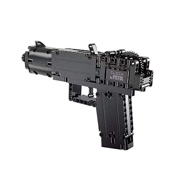 MERK Technic Pistolet Blocs de Construction - Fusil MP5 avec Balles - Jeu de Construction pour Enfants Adultes - Compatible a