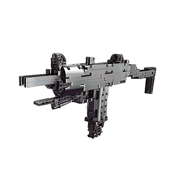 MERK Technic Pistolet Blocs de Construction - Fusil MP5 avec Balles - Jeu de Construction pour Enfants Adultes - Compatible a