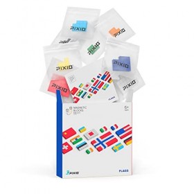 Pixio Flags Jeu De Construction Magnétique
