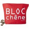 BLOC chêne - Sac Rouge - Jeu de Construction de 400 planchettes pour Les Amoureux du Bois