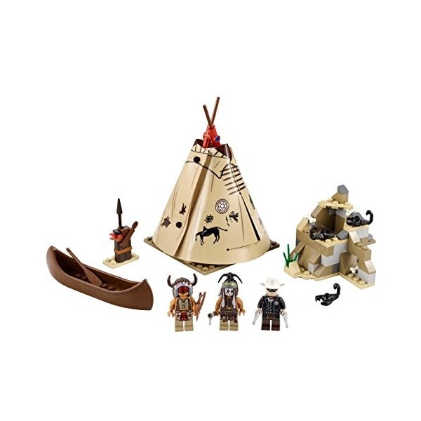 LEGO The Lone Ranger - 79107 - Jeu de Construction - Le Camp Comanche