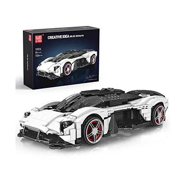 Mould King 10016 Technic Speed ​​​​Champions Sports Racing Car Building Blocks Toy, AS-Valkyrie Static Version Sports Car Cla
