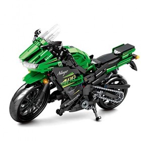 Likecom Technic Moto Jeu de Construction, Voiture de Moto Modèle Blocks, 862+ Pièces Moto Blocs de Construction, Exclusives C
