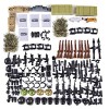 Onenineten 571 Pièces Armes pour LEGO Minifigurines, Accessoires Militaires Ensemble Armes Moderne SWAT Police Soldat Armes J