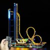 HYCH Kit De Lumière LED Kit de Éclairage pour Loop Coaster ,Jeu De Lumières Compatible avec Lego 10303 Modèle de Constructi