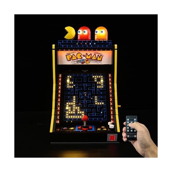 Kyglaring Kit déclairage LED pour Lego-10323 Icons PAC-Man Arcade B...