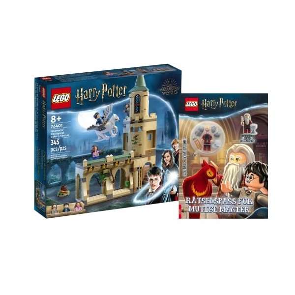 Ameet Verlag Lego Set – Poudlard : Sirius Rettung 76401 + puzzle amusant pour les magiciens courageux couverture souple 