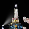 Kyglaring Kit déclairage LED sans modèle - Compatible avec Lego-21335 Ideas Motorized Lighthouse Building Blocks Model Set