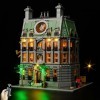 cooldac Kit déclairage pour Lego 76218 Marvel Sanctum Sanctorum Building Kit déclairage LED compatible avec version télécom