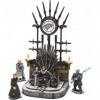 Mega Construx Game of Thrones Le Trône de Fer avec 4 figurines, jeu de briques de construction, 260 pièces, 16 ans et plus, G