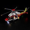 BRIKSMAX Kit d’éclairage à LED pour Lego Technic L’hélicoptère de Secours Airbus H175 - Compatible with Lego 42145 Blocs de C