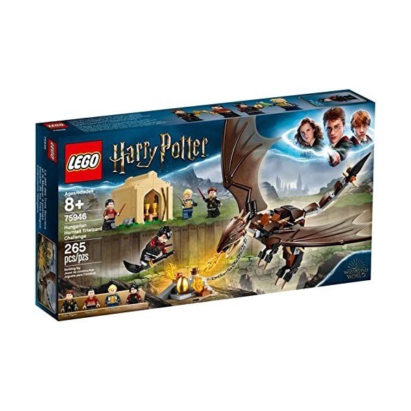 LEGO Harry Potter - Magyar à Pointes du Tournoi des Trois sorciers, Jeu  dassemblage 8 Ans et Plus, Jouet pour Fille et garço