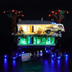 Jeu De Lumières pour Stranger Things The Upside Down Modèle en Blocs De Construction - Kit De Lumière A LED Compatible avec
