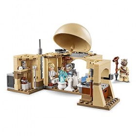 LEGO 75270 Star Wars La cabane d’Obi-Wan, Premier Set Star Wars pour Les Plus de 7 Ans avec Les héros Obi-Wan Kenobi, Luke Sk