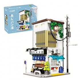 barweer CADA C66006W Ensemble de blocs de construction pour maison à chignon à la vapeur, architecture japonaise MOC, blocs d