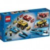 LEGO® City 60395 Ensemble de véhicules de course