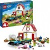 Lego City 30590 Set : ferme avec animaux et tracteur jouet avec remorque 60346 + jardin de ferme avec épouvantail