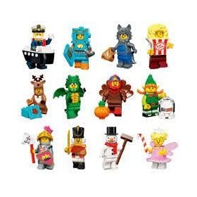 FCP Lego 71034 Série 23 Minifigures septembre 2022 Lot complet de 12 collection complète, vert, jaune