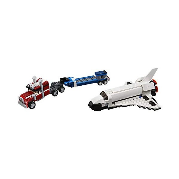 LEGO Creator 3in1 Shuttle Transporter 31091 Building Kit , New 2019 341 Piece 