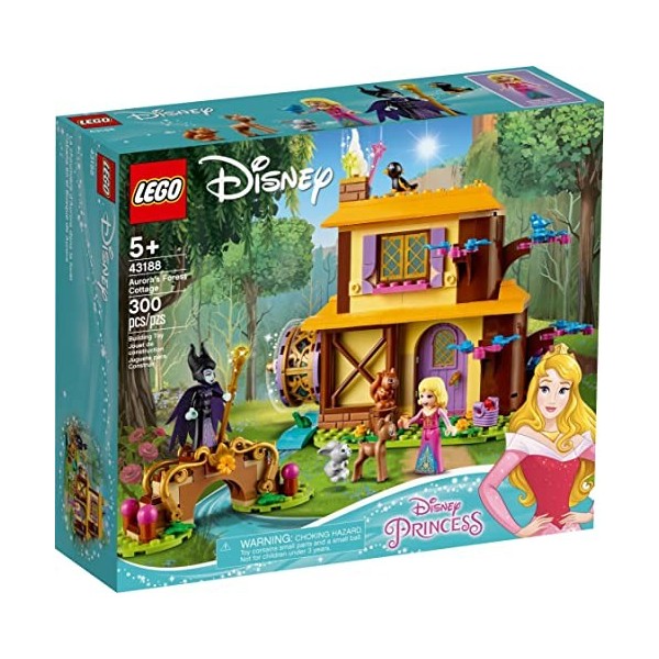 LEGO 43188 Disney Princess Le Chalet dans la forêt d’Aurore