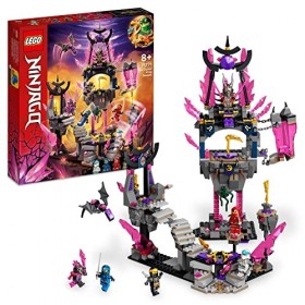 LEGO 71771 Ninjago Le Temple du Roi de Cristal, Ensemble avec Minifigurines Inédites de Cole, Zane, Kai et Jay, Jouet pour En