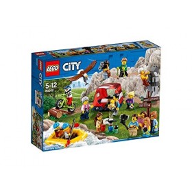 LEGO 60202 City Town Ensemble de Figurines - Les Aventures en Plein air
