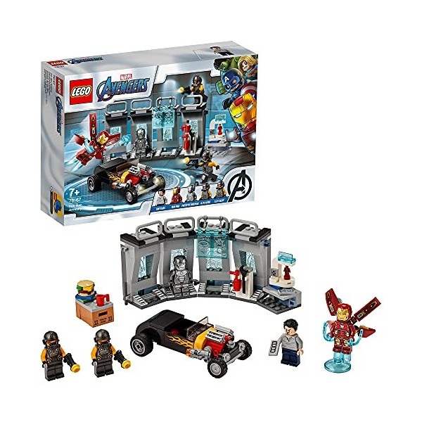 LEGO 76167 Super Heroes L’armurerie d’Iron Man