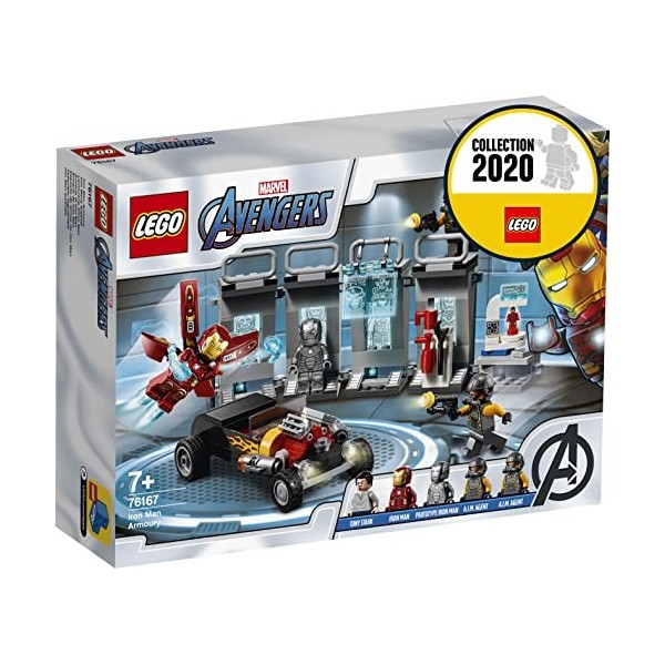 LEGO 76167 Super Heroes L’armurerie d’Iron Man