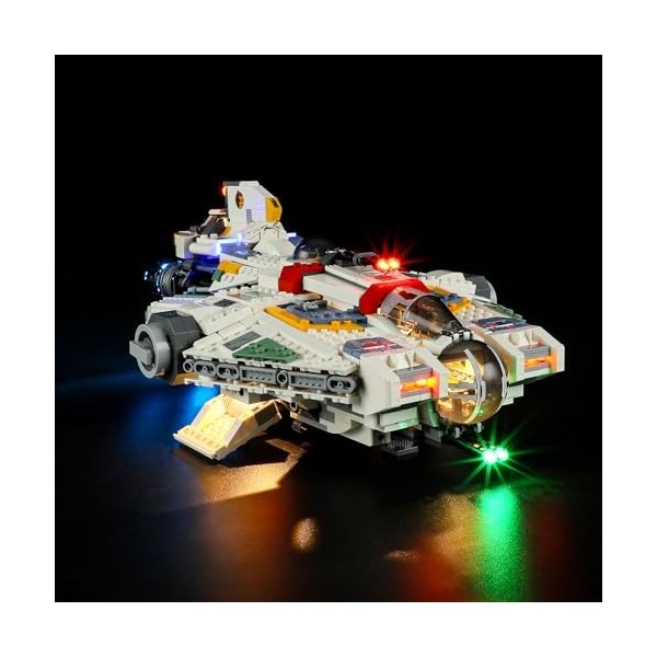 YEABRICKS Lampe LED pour Lego-75357 Star Wars Ghost & Phantom II Modèle de blocs de construction ensemble Lego non inclus 