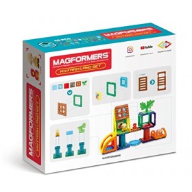 Magformers My Farm Land Carreaux de Construction magnétiques Jouet dans Un thème agricole Blocs de Construction magnétiques p