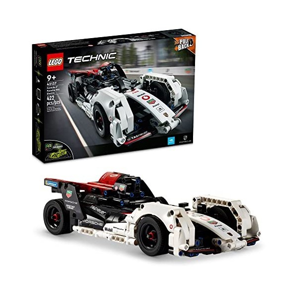 LEGO Technic Formula E Porsche 99X Electric 42137 Kit de construction de modélisme pour enfants de 9 ans et plus 422 pièces 