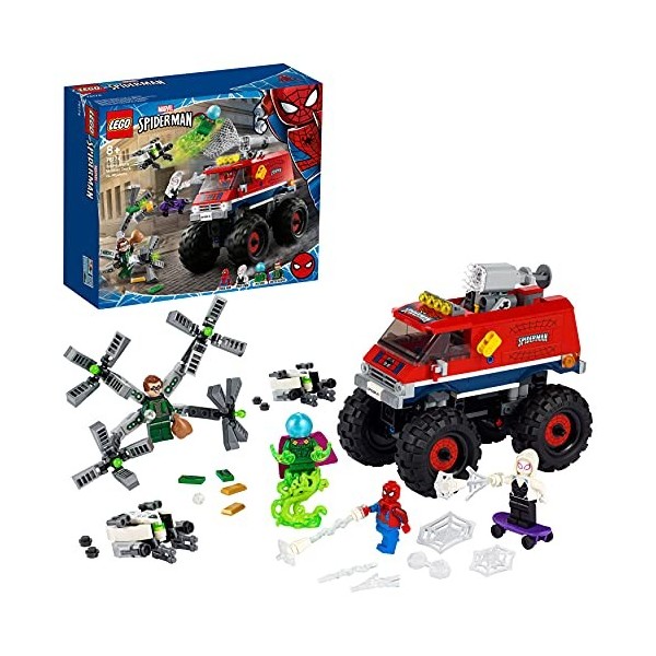 LEGO 76174 Super Heroes Le Camion Monstre de Spider-Man Contre Mystério