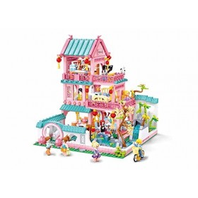 Sluban Klemmbausteine M38-B1117 Girls Dream-Chinese Stlye Villa