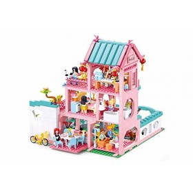 Sluban Klemmbausteine M38-B1117 Girls Dream-Chinese Stlye Villa