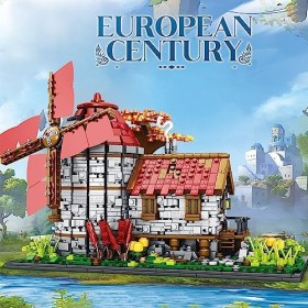 MISINI 66014 Blocs de construction pour moulins à vent médiévaux xql-zz66014-us 