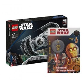 Lego Star Wars Kit de modélisation : Bombe TIE avec mini figurine Dark Vador 75347 + puzzle amusant pour les rebelles coura