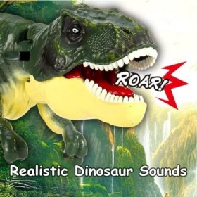Yeria BiteFury The T-Rex, Trigger The T-Rex, Fun Interactive Dinosaur Grabber Toy, Squeeze Trigger for Movable Body Parts, Co