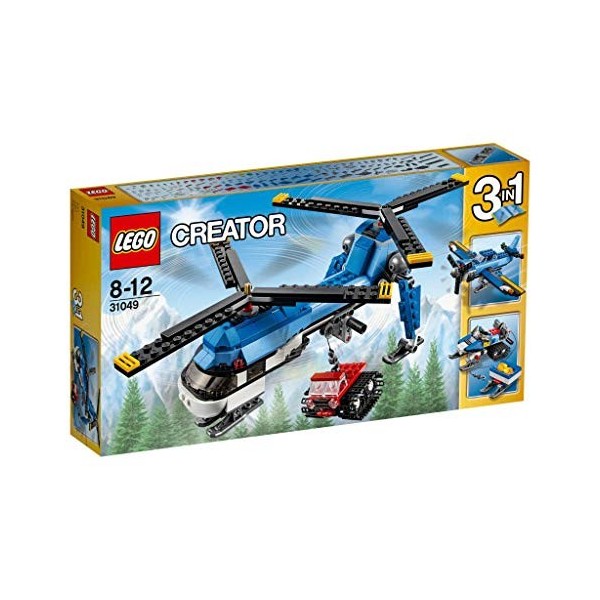 LEGO - 31049 - LHélicoptère à Double Rotor