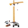 Carson- Cars 500907301 1:20 Tower Crane 2.4G 100% RTR, Grue, véhicule de Construction avec Fonctions, Piles et télécommande i