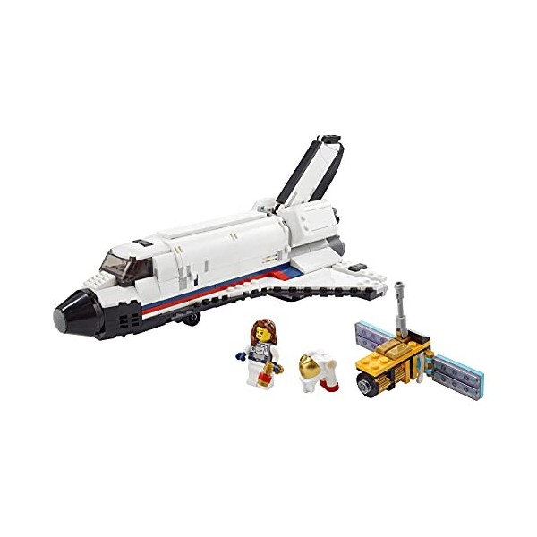 LEGO Creator 3in1 Space Shuttle Adventure 31117 Building Kit. Cool Toys for Kids Who Love Rockets and Creative Fun. New 2021 
