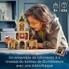 LEGO 76402 Harry Potter Poudlard : Le Bureau de Dumbledore, Jouet de Château et Minifigurines avec Le Choixpeau et lÉpée de 