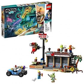 LEGO Hidden Side 70422 – Attaque dun Restaurant de crevettes, Jeu de Construction spectres 579 pièces 