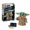 LEGO 75318 Star Wars L’Enfant: Kit de Construction de Bébé Yoda, pour Fans du Mandalorien, Collection et Décoration, Idée Cad