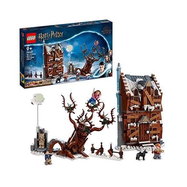 LEGO 76407 Harry Potter La Cabane Hurlante Et Le Saule Cogneur, Jouet sur Prisonnier DAzkaban, Set pour Enfants De 9 Ans, Id