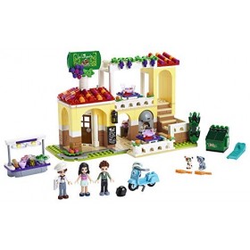 LEGO Friends Heartlake City Restaurant 41379 Restaurant Playset with Mini Dolls and Toy Scooter for Pretend Play, Cool Buildi
