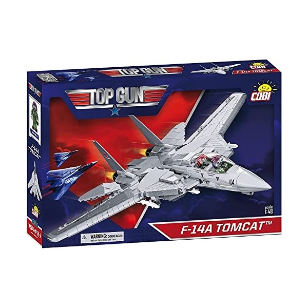 COBI-F-14 Tomcat Top Gun Building Set, COBI-5811, Gris