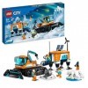 LEGO 60378 City Le Camion d’Exploration Arctique et Le Laboratoire Mobile, Jouet pour Enfants Dès 6 Ans, Garçons, Filles, Set